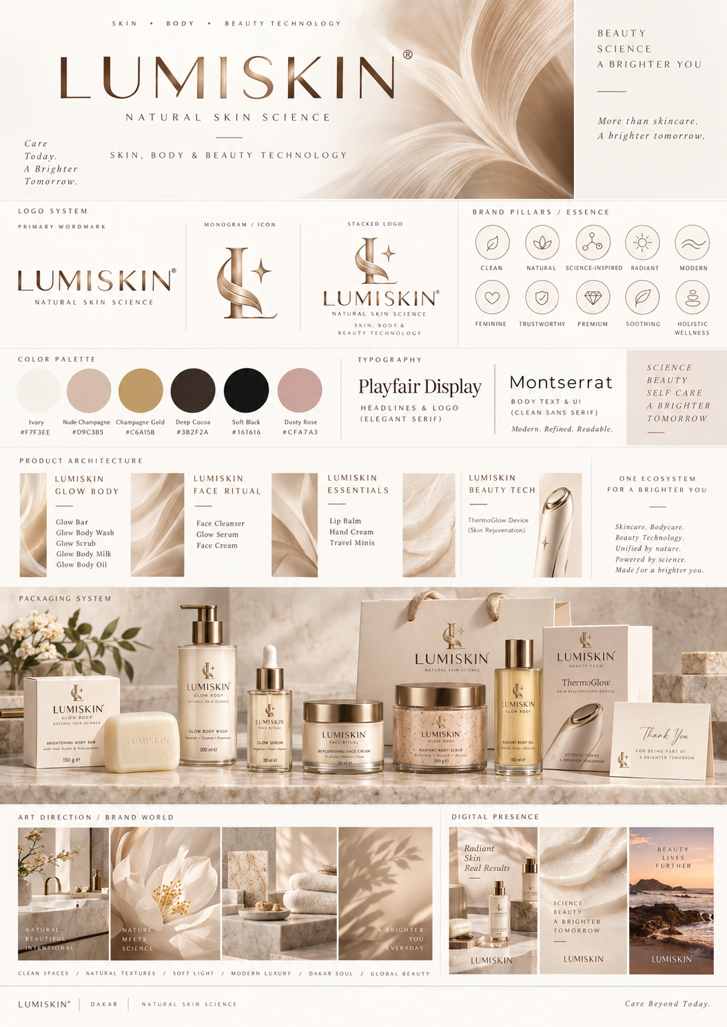 Architecture visuelle Lumiskin